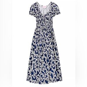 Kate Spade Blue Butterfly Print Dress